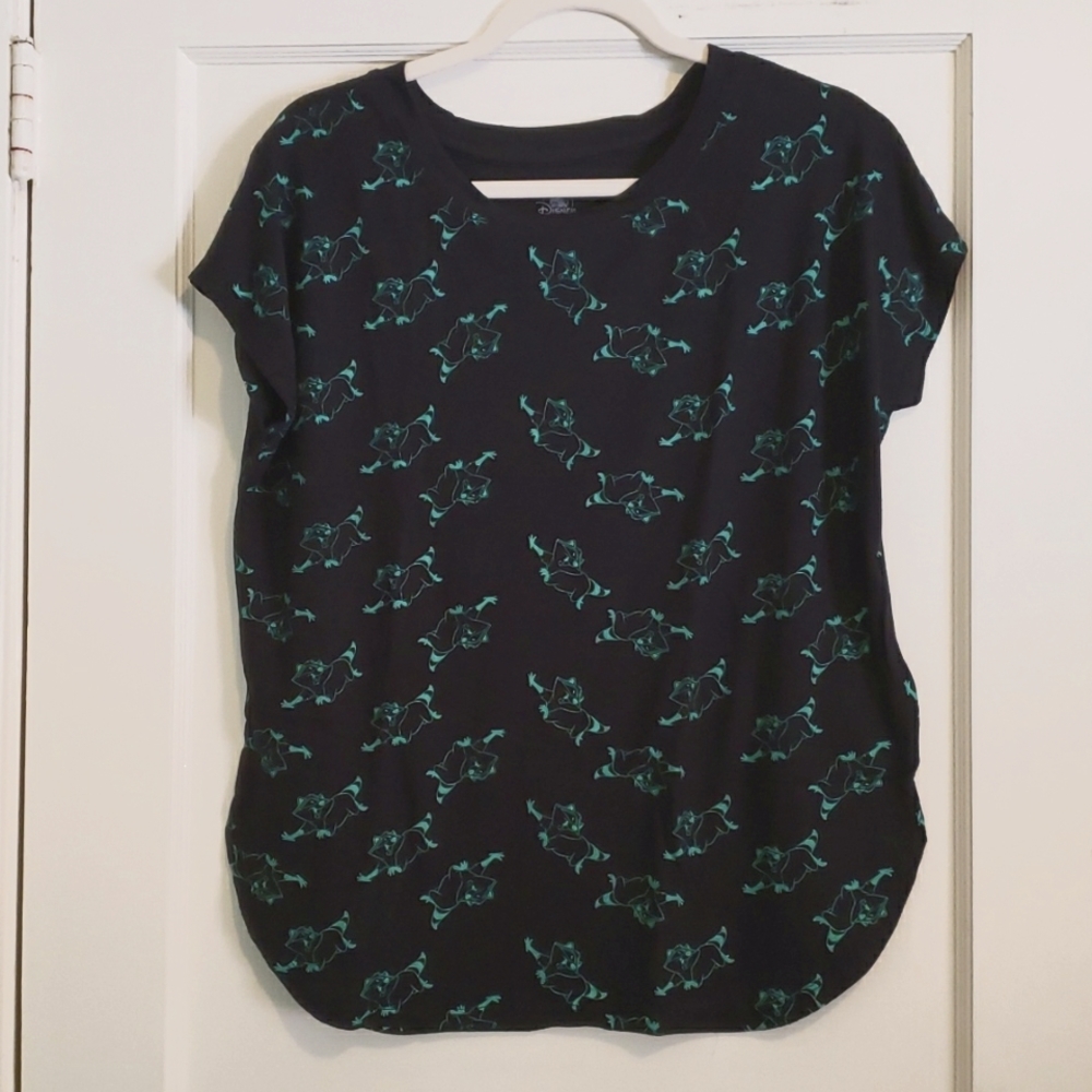 Disney Meeko Raccoon from Pocahontas Short Sleeve Tee Shirt